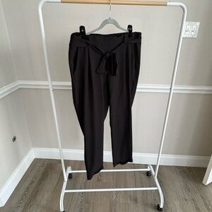 Torrid Size 2 (18/20) Black Tie-Front Women's Pants